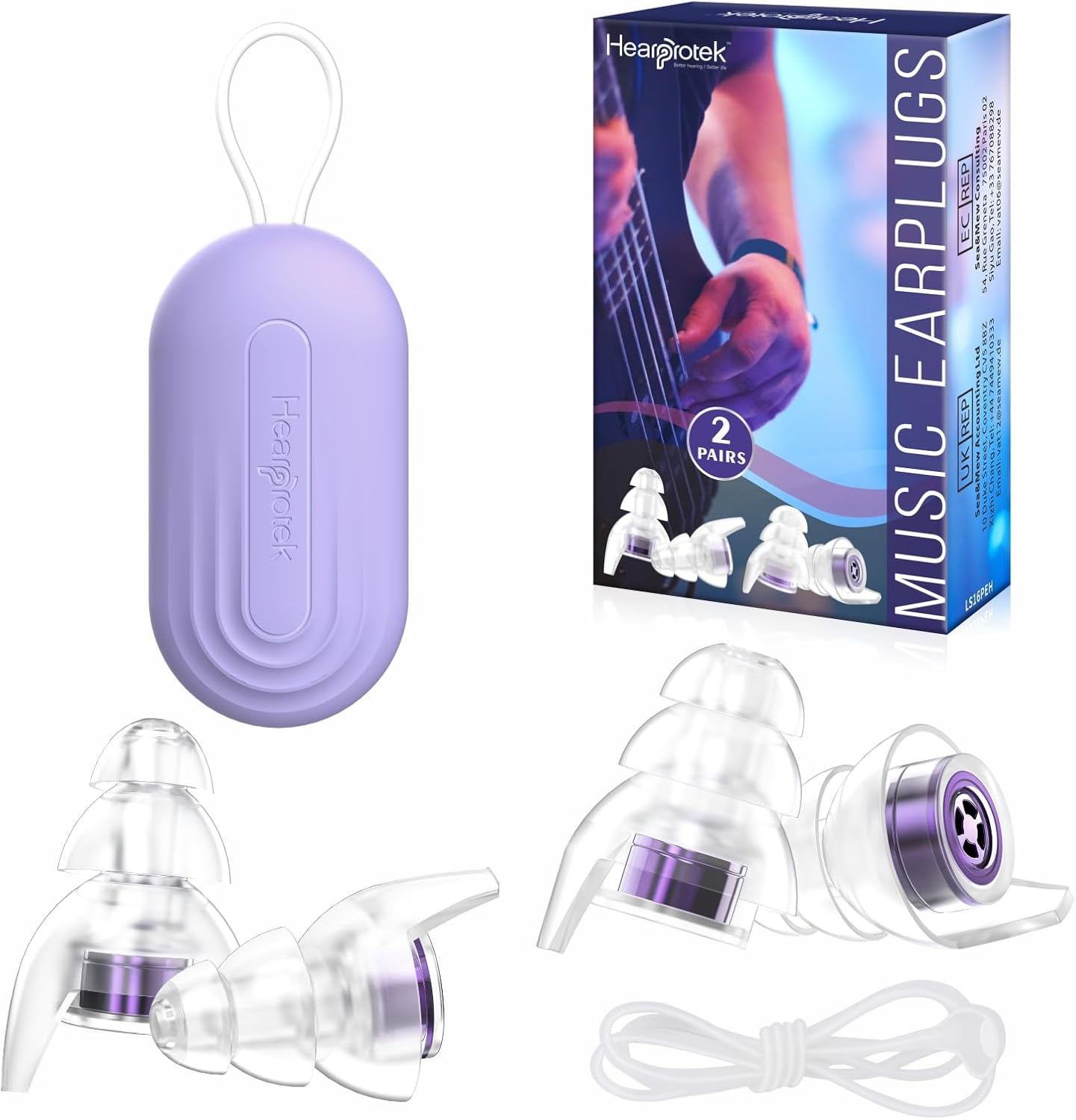 Hearprotek (Pack de 2 paires)
