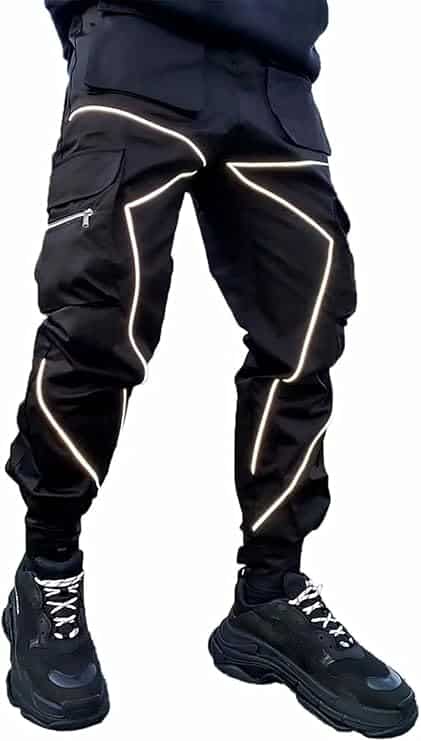 Pantalon cargo rave techno