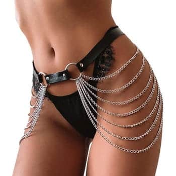 chaine femme rave corps